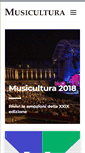 Mobile Screenshot of musicultura.it